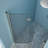 36"W X 72"H Bi Shower Door With Tempered Glass, - Coating, Space Efficient Design Hinge,
