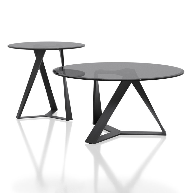Ensemble de tables basses 2 pièces Arjola