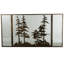 Tall 3 Panel Fireplace Screen