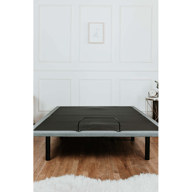 Base de lit réglable avec réglage de la position de la tête et des pieds, Très grand simple