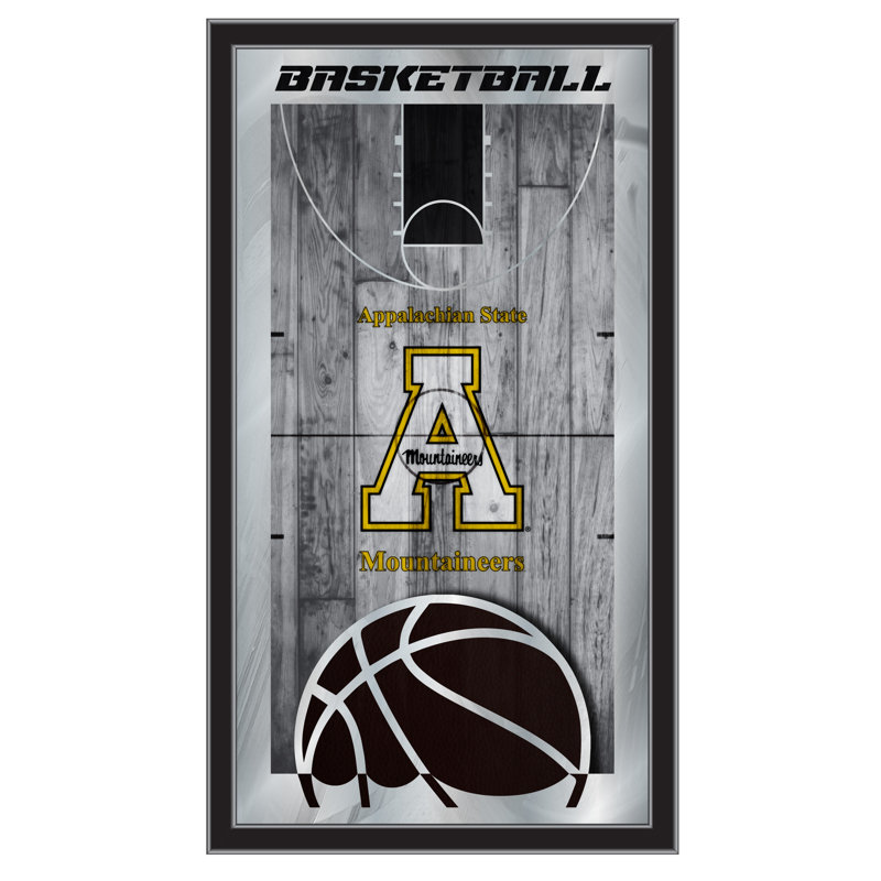 « basket mirror », impression encadrée NCAA, Appalachian State