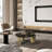 Aristidh Black Gold Coffee Table