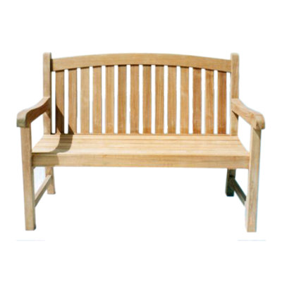 Captain Outdoor Teak Bench