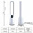 Simple Deluxe 38 Inch Tower Fan, 3 Speeds & 15 Hours Timer, 45  Oscillating Bladeless Fan, With Remote Control, Air Circulator Fan For Room, White