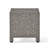 Textured Wicker Patio Accent Table-525544280
