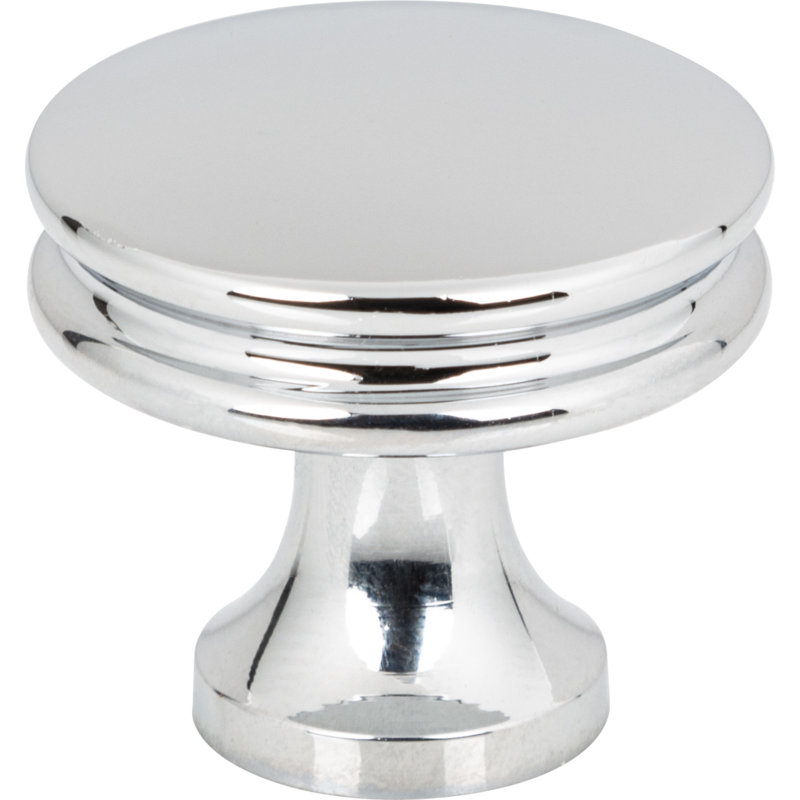 Marie Mushroom Knob, Polished Chrome