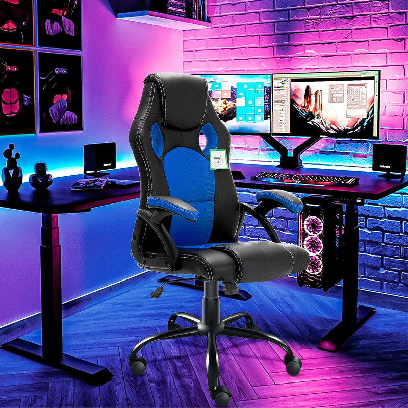 Office Chair, Blue