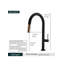 Robinet de cuisine laiton avec douchette extractible-102035862