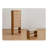 68.11" Brown Rectangular Solid Wood Shoe Storage