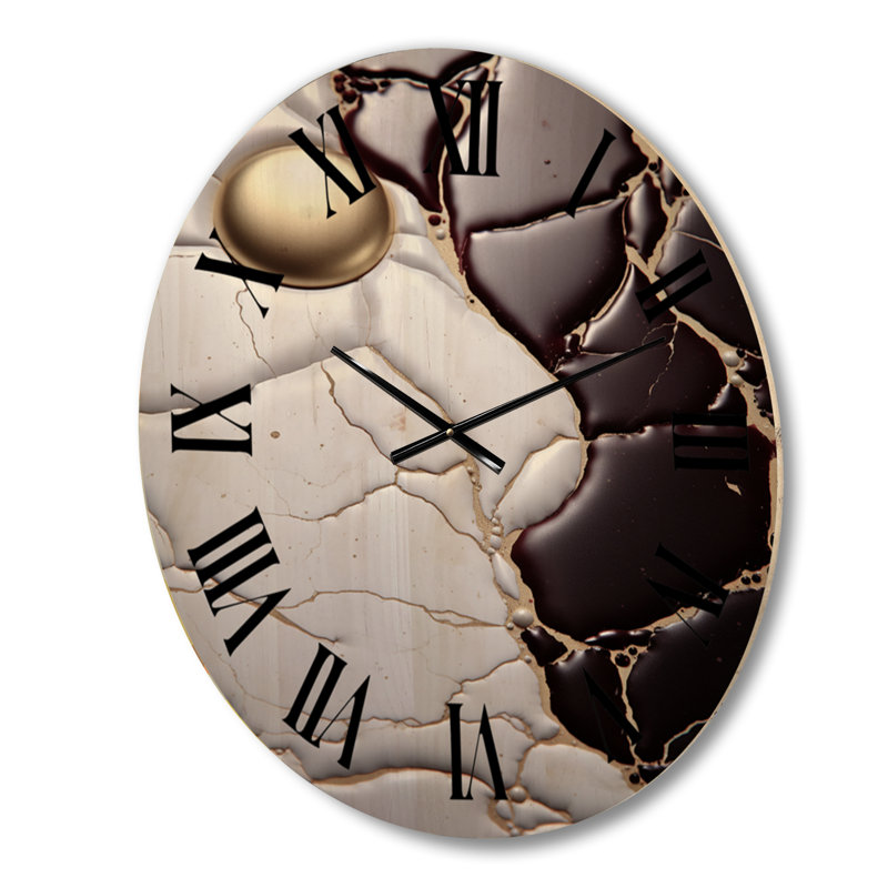 Horloge murale Adalynn, Grand
