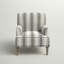 Upholstered Armchair-1890186417