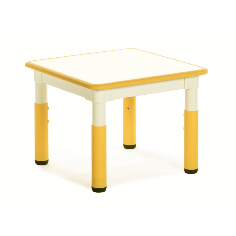 Whiteboard Adjustable Square 4 Students Activity Table