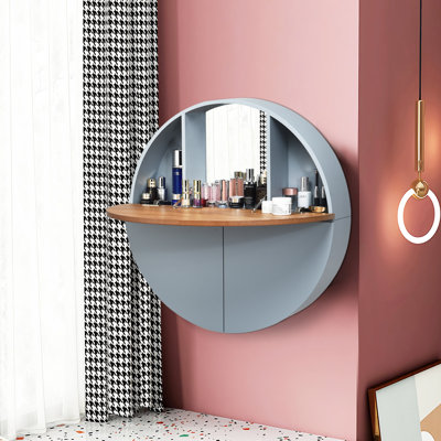 Demi Dressing Table with Mirror