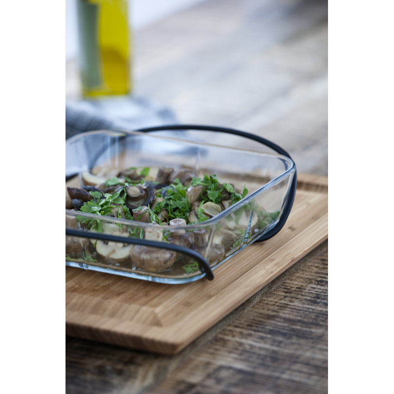 Grand Cru Square Lead-free Glass Baker