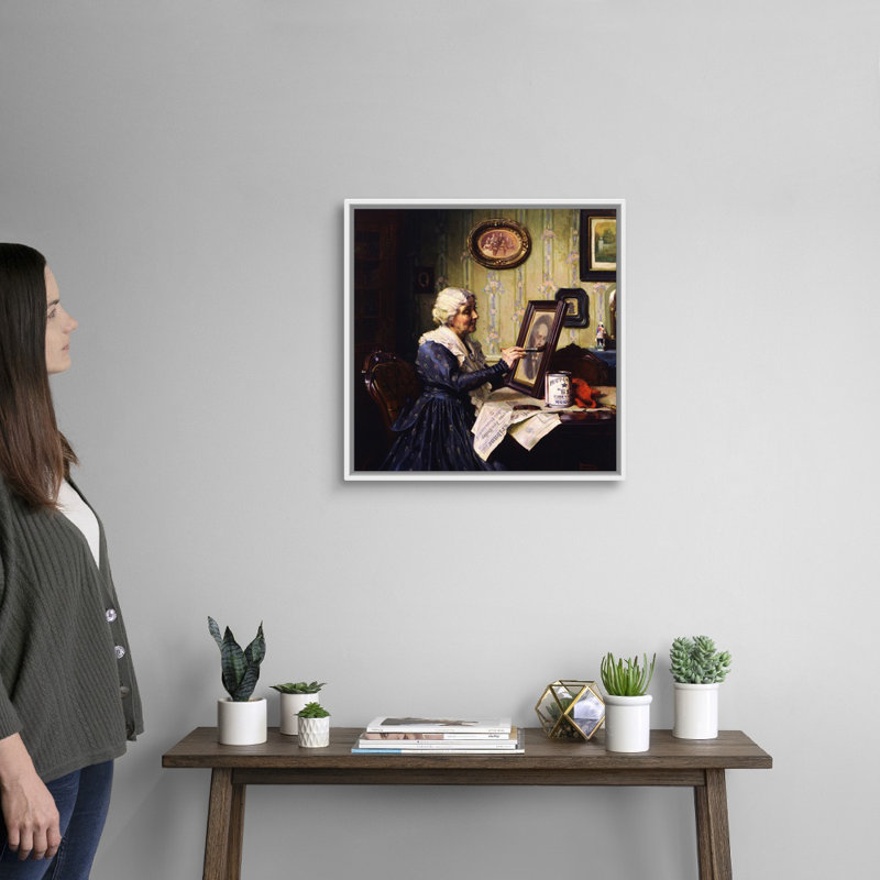 «My Favorite», impression sur toile, H 22 po x l 22 po x P 1,75 po, Cadre flottant blanc