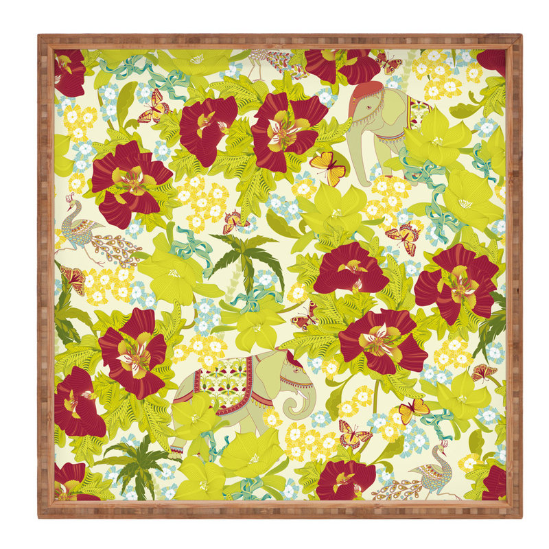 Solid Wood Tray, 1.75" H x 18" W x 14" D