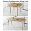 Table de salle à manger extensible 4-6 places-188765498-188765496-183613849