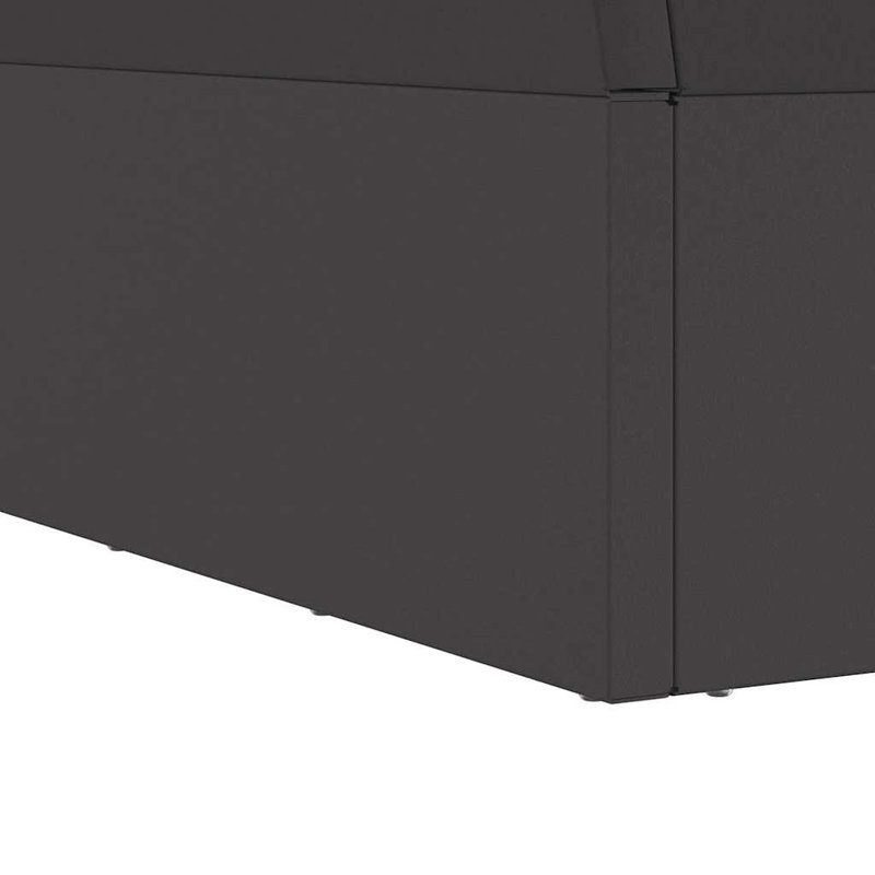 Metal Fire Pit, 35cm H x 40cm W x 40cm D, Black