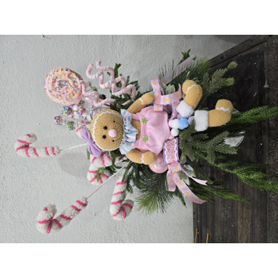 Gingerbread Girl Pastel Centerpiece