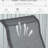 Patio Glider - Ergonomic Design, Water- Sling, Smooth Rocker, Gray Backyard Wear-, Breathable,