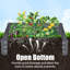 Anil Raised Planter Box: Stop Soil Compaction & Easy Setup-242607169
