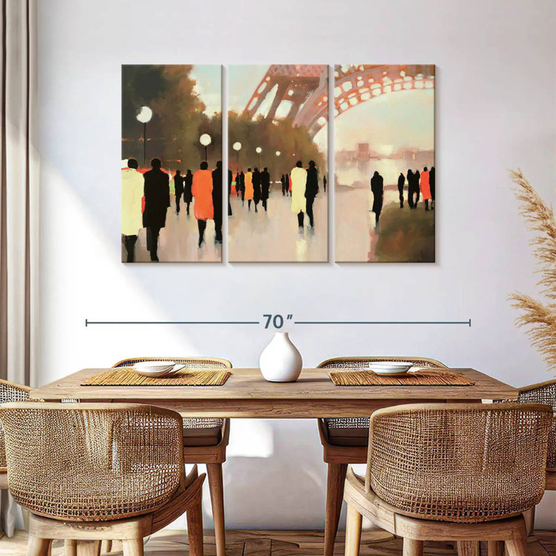 Sebbie Paris Remembered, 36" H x 57" W