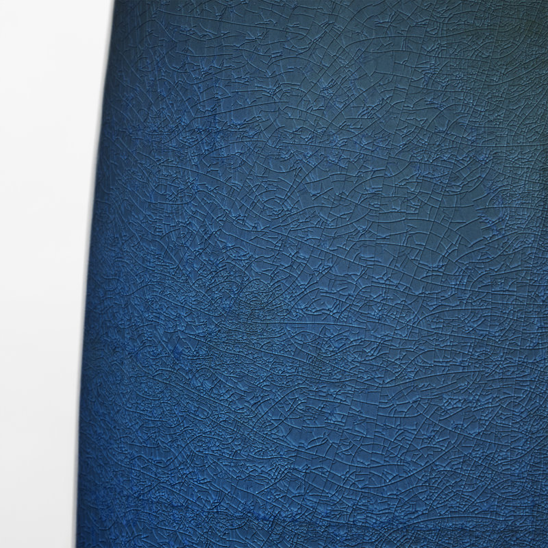 Ceramic Accent Lamp, Blue