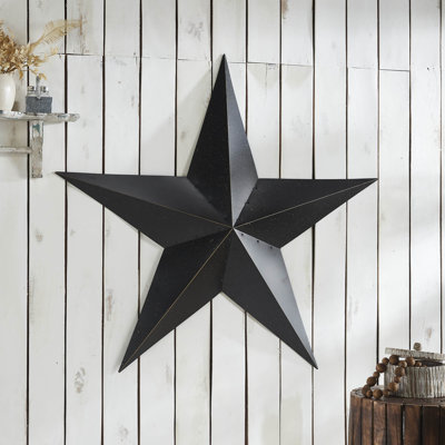 Festive Finds Metal Star Speckled Distressed