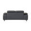 Causeuse en cuir italien Global United-1046503254