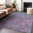 Machine Washable Indoor/Outdoor Cinead ACN1710 Lavender Rug-104713167
