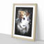 Beagle Dog - Picture Frame Graphic Art Print-56856478-56856477