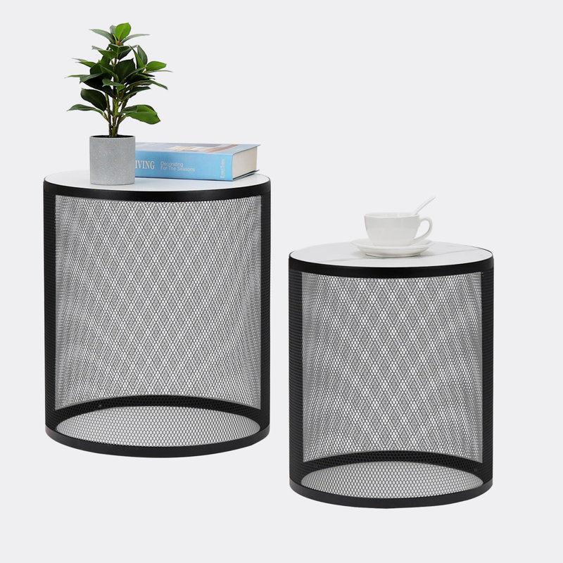 Table basse Akeley, Noir