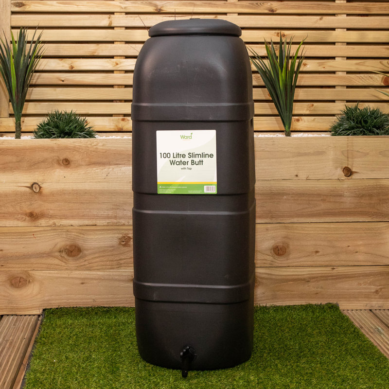 Samuel Alexander Weather Resistant Plastic Rain Barrel