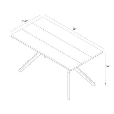 Table de salle à manger Muhsina