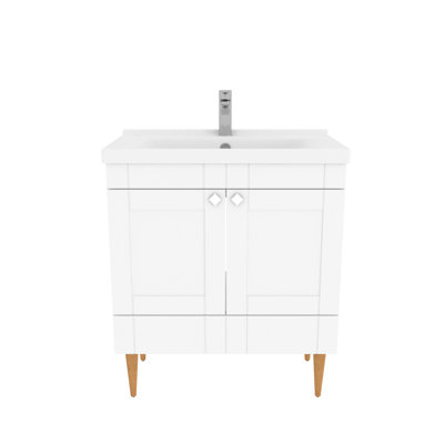 Sara Bathroom Vanity with Ceramic Sink