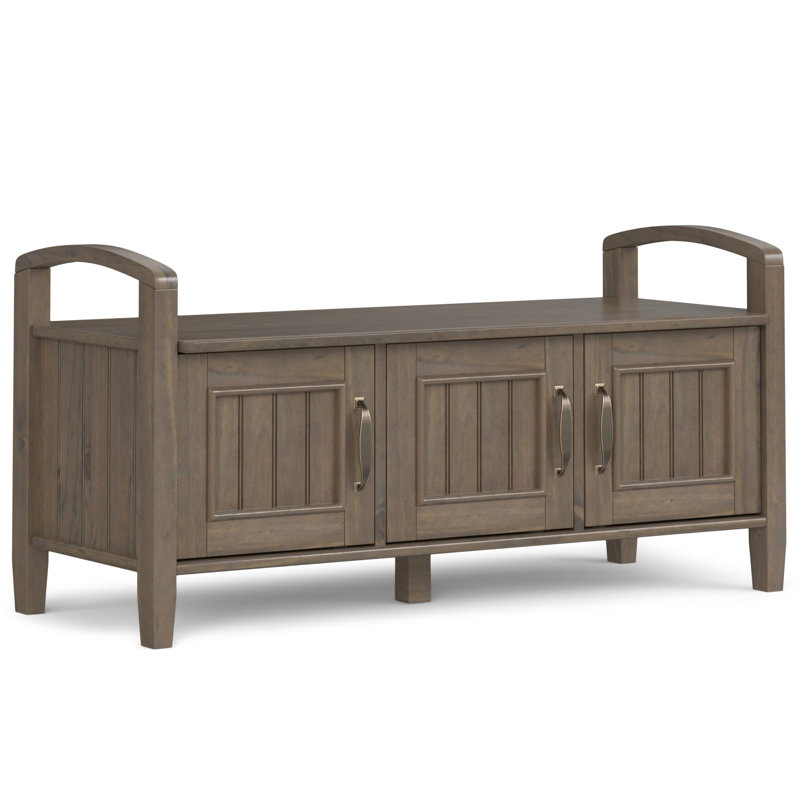 Banc de rangement pour hall d'entrée