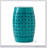 LILAC 12 Inch Cylindrical Accent Side Table, Industrial Style For Living Room And Entryway, Indoor And Outdoor Use-479497242