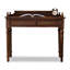 Bureau traditionnel en bois d'hévéa avec tiroirs-155070083