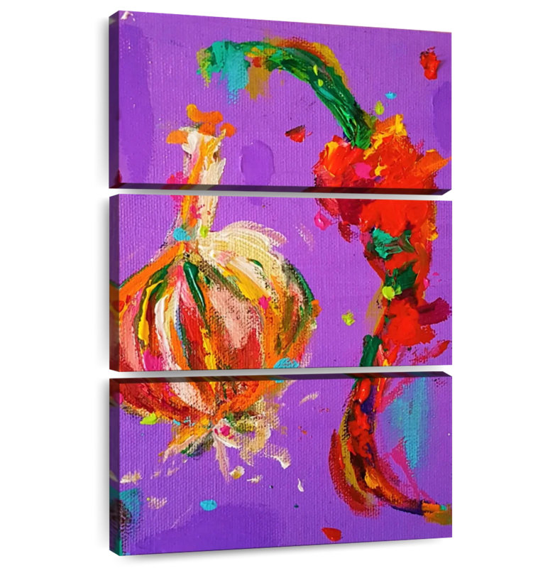 Yarlin Garlic And Chili, 74" H x 48" W
