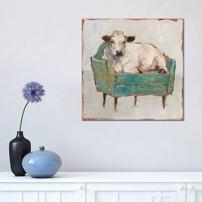 Moo-ving In I by Ethan Harper - Print on Canvas