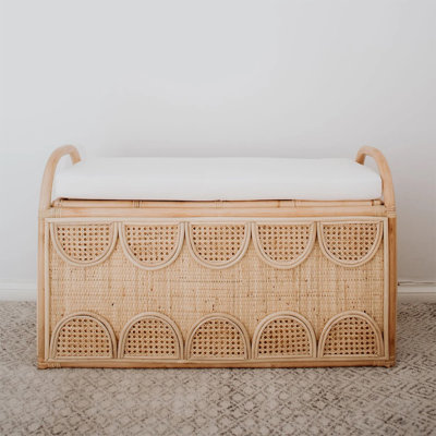 Banc à chaussures en bois massif de style nordique pour le salon et l'entrée