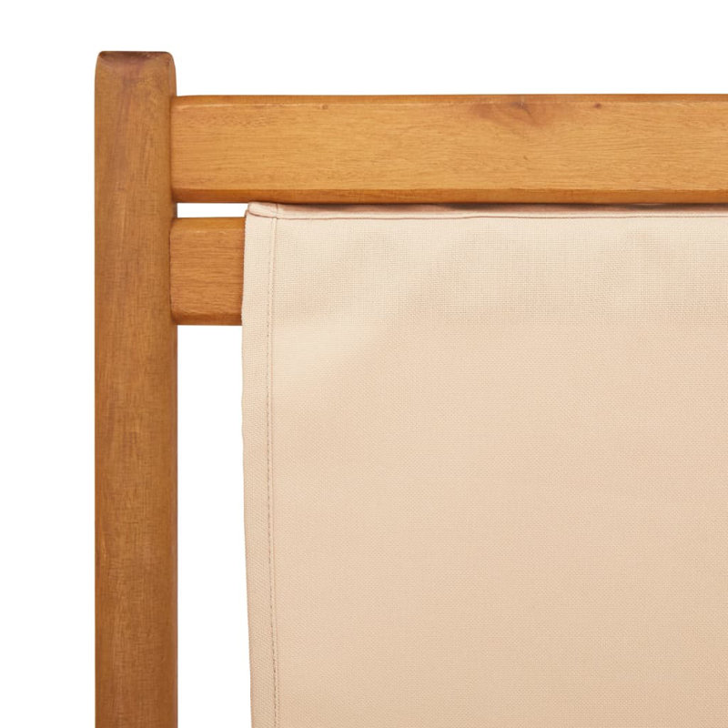 21-2 Polyester/Polyester Blend Camping / Beach Folding Chair Folding Chair, Beige