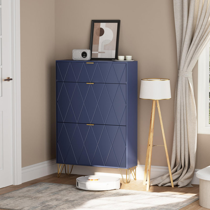 Allex 16 Pair Flip Down Shoe Storage