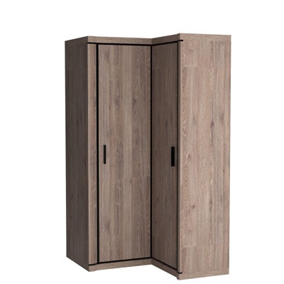 Temma 2 Door Laminate Wardrobe