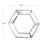 Glass Hexagon Mirror-99454005