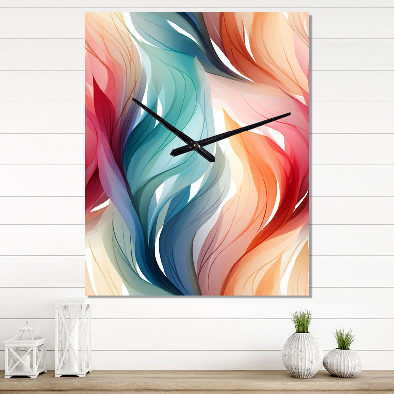 Jancy - Horloge murale abstraite, Moyen