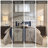 Elegant King 7-piece Jacquard Bedding Set, Hypoallergenic Polyester With Modern Design