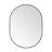 Metal Framed Oval Wall Mirror-702286473
