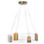 Lustre cylindrique à 4 lumières DEL Bergstrom-1673814826