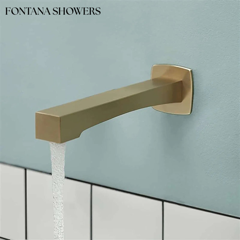 Robinet de salle de bain mural sans contact de qualité commerciale